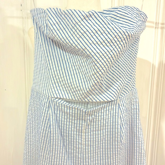 Cutest blue & white striped summer romper from ZARA - Picture 4 of 9